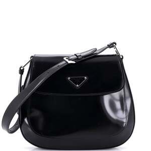 Prada Cleo Flap Shoulder Bag Spazzolato #249459P20B